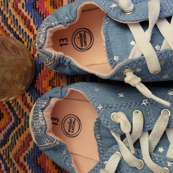 Darling blue canvas sneakers - Picture 2 of 3